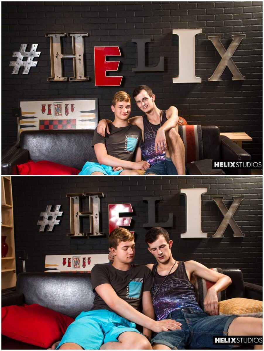 #Helix Helix Studios gay porn xxx twinks Jasper Robinson fucks Bastian Hart (1)