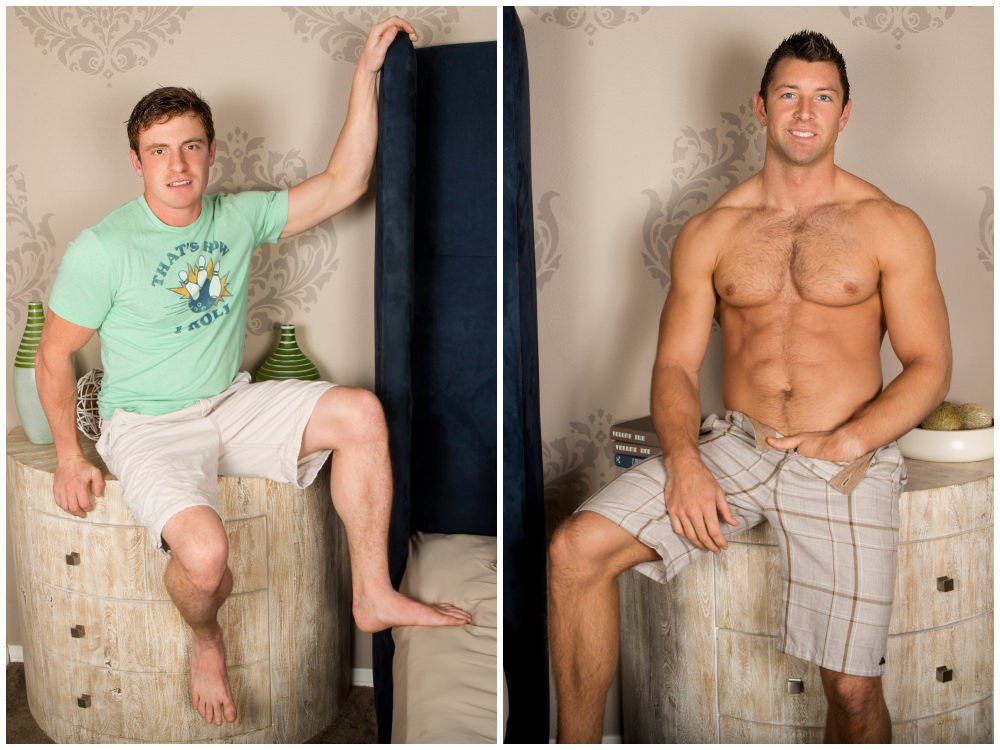 Muscle hunk Shaw fucks hot jock Curtis bareback raw anal sex breed cum gay porn Sean Cody xxx1