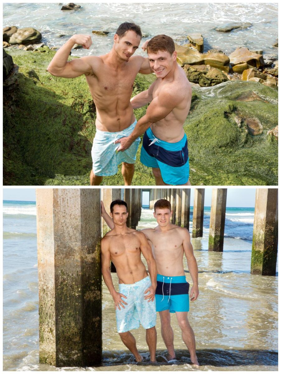 New guy Evan fucks Curtis bareback, muscle studs & jocks anal sex, raw gay porn, breed cum creampie fucking, Sean Cody xxx free pics.2