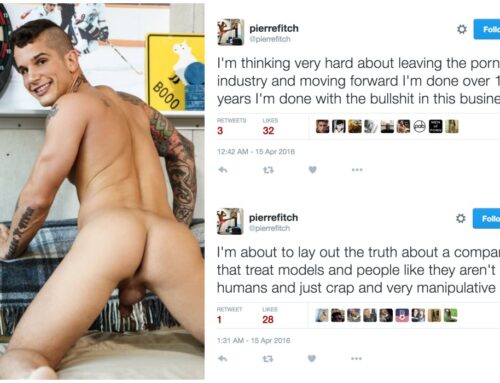 UPDATED: Porn Star Pierre Fitch About To Reveal All?