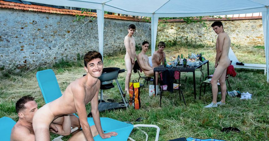 Fucked Outdoors As The Boys Watch! Fucked Outdoors As The Boys Watch!
