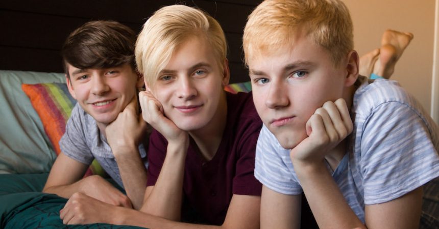 Adam, Bryce & Caleb Bare Threeway Adam, Bryce & Caleb Bare Threeway