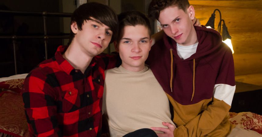 Caleb, Riley & Taylor Bareback Caleb, Riley & Taylor Bareback