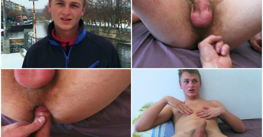 Blond Euro Boy Takes It Bareback Blond Euro Boy Takes It Bareback