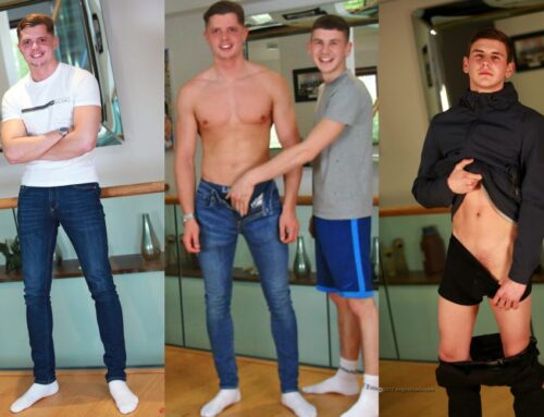 Straight Boy Logan Gets Gay Blowjob