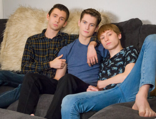 Twink Bareback DP Threesome