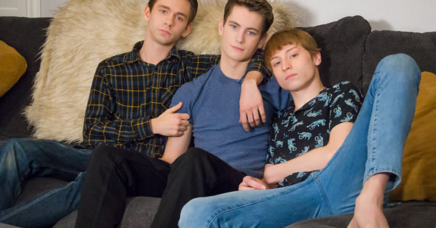Twink Bareback DP Threesome Twink Bareback DP Threesome