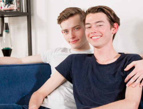 Austin Lovett & Spencer Locke Raw Flip-Flop