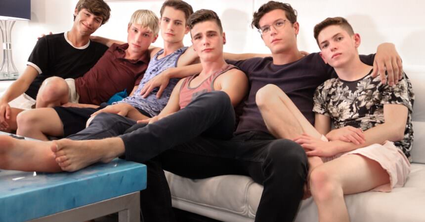 Bareback Six Twink Orgy Bareback Six Twink Orgy