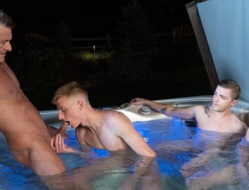 Bareback Hot Tub Group Sex