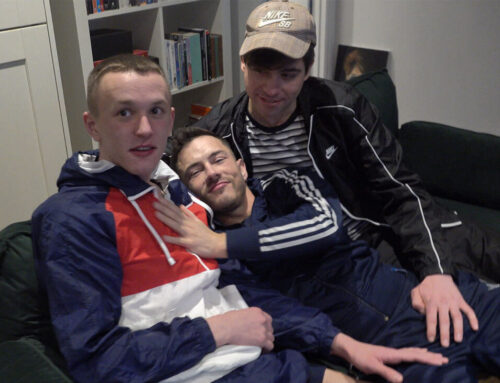 Brit Scally Boy Takes Two Hung Young Tops Bareback
